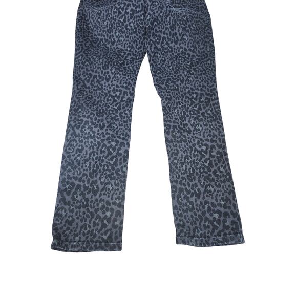 Gap 1969 Easy Leggings Jeans Leopard Print Size 28 Y2K Grunge Goth Jeggings - Picture 8 of 8